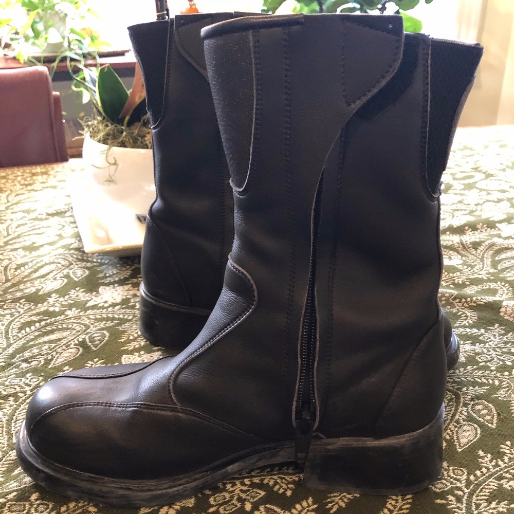 NEW SIDI LEI Woman Leather Motorcycle Boots 7 1/2